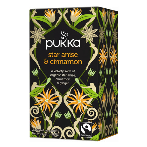 Pukka Teas Star Anise & Cinnamon 4x20 sac