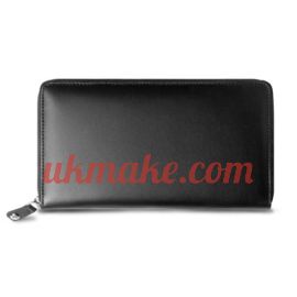 Caran D'Ache BLACK PASSPORT HOLDER WITH ZIP