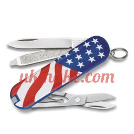 Swiss Army Knife Classic SD U.S. Flag 58 mm