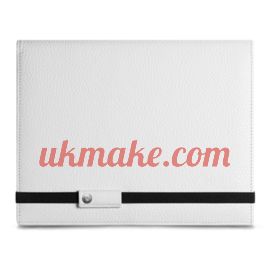 Caran D'Ache LÉMAN WHITE LEATHER NOTEBOOK A5