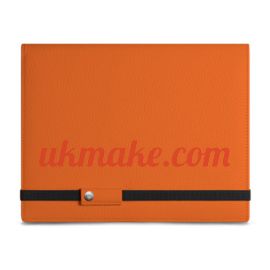 Caran D'Ache LÉMAN SAFFRON LEATHER NOTEBOOK A5