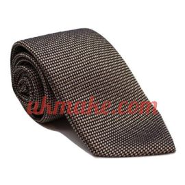 Andrew's Milano Grey Textured Silk Tie