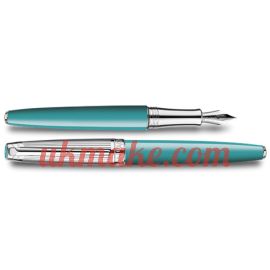 Caran D'Ache SILVER-PLATED, RHODIUM-COATED LÉMAN FOUNTAIN PEN