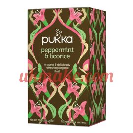 Pukka Teas Peppermint & Licorice 20sac