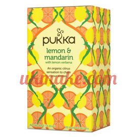 Pukka Teas Lemon and Mandarin with Lemon Verbena 20sac