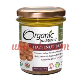 Organic Traditions Roasted Hazelnut Butter 180 g