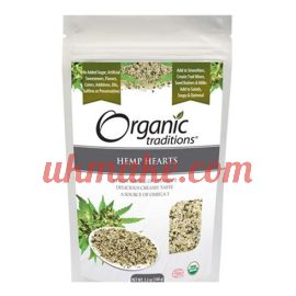 Organic Traditions Hemp Hearts 227 g
