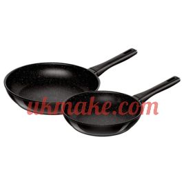 WILLING Marquina Aluminum Non – Stick 2pc Fry Pan Set 9.5″ and 11″ 66309-001
