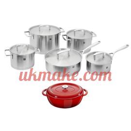 ZWILLING Passion 10 pc Cookware Set w/ free Oval Cocotte 