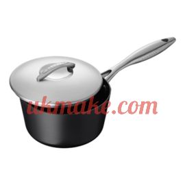 SCANPAN Professional Series 18cm Saucepan w/ Steel Lid