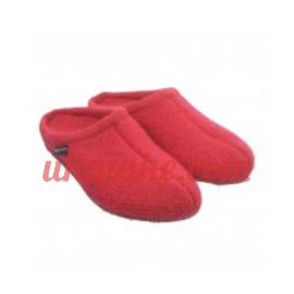 Haflinger Women's Slipper Alaska size-36,Brick-Red