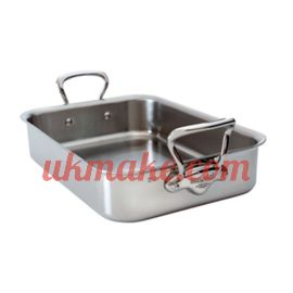 Mauviel M'cook Rectangular Roasting Pan 35cm x 25 cm x 7 cm 