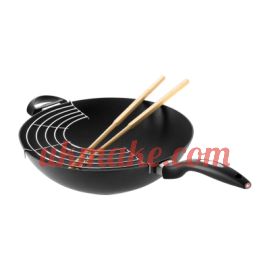 SCANPAN IQ Series 32cm Wok w/ Rack'N'Sticks